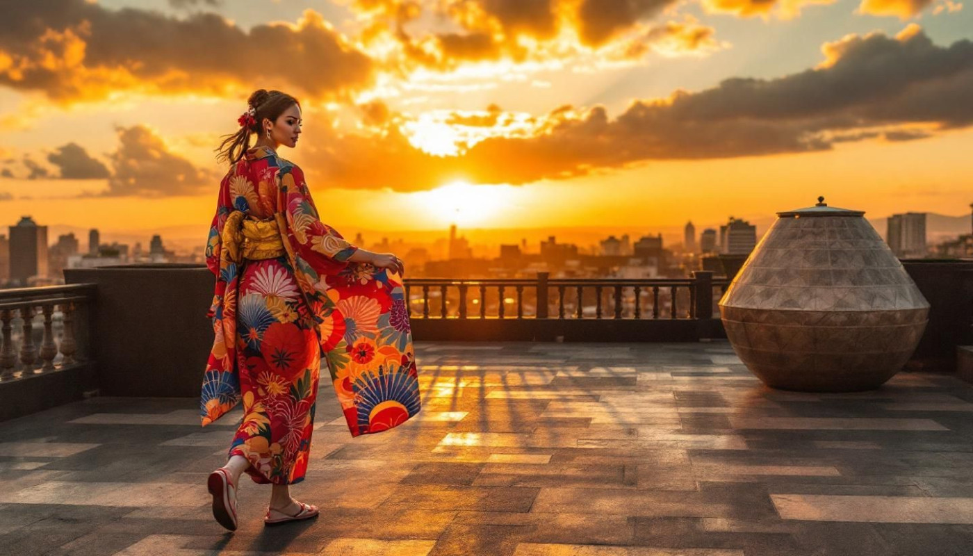 Hoe verweven moderne trends zich met traditionele kimono's?